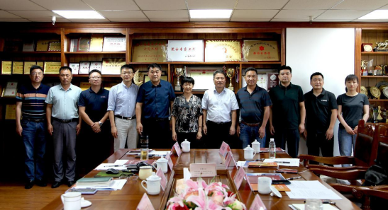 淮南市农科院领导一行莅临乐天使fun88公司调研考察